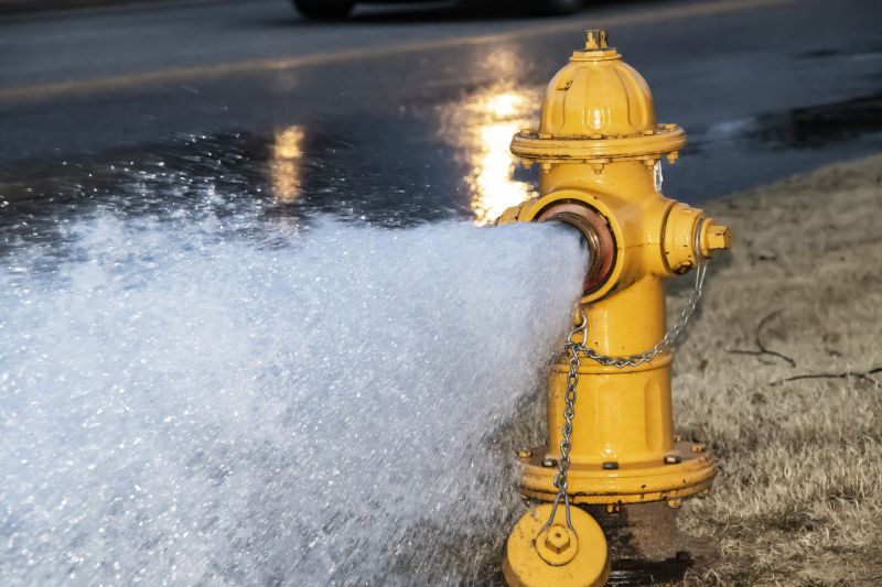 Ground Hydrant Installation detail